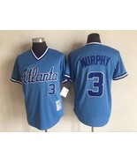 Braves #3 Dale Murphy Jersey Throwback Uniform Blue - €39,06 EUR