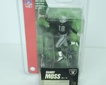 Mcfarlane Randy Moss #18 Oakland Raiders Black Uniform NFL Football Figu... - $17.81