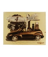 Chrysler PT Cruiser Metal Ad Poster, Route 66 &quot;Just 4 Kicks&quot;, Good Condi... - $185.97 MXN