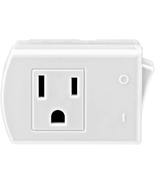 15 Amp, 125-Volt AC 3-Wire Grounded Switch Tap with ON/OFF Button, 1470-... - $13.11