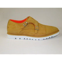 Men Tayno Dressy Casual Soft Suede Comfortable Double Buckle #Freshman Yellow image 8