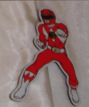 Red Power ranger magnet from Mighty Morphin Power Rangers Season one 2 i... - $8.99