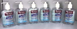 6 ea 8oz Blt Purell Advanced Refreshing Hand Sanitizer Gel-SHIPS N 24HR-MADE USA - £23.28 GBP