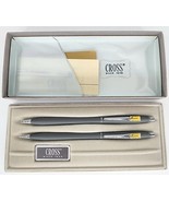 2101 Cross Pen &amp; Pencil Set Gray Ballpoint  New In The Box Set Writing A... - £77.84 GBP