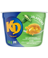 12 X KD Kraft Dinner Jalapeno Macaroni &amp; Cheese Snack Cups Pasta 58g Each - £35.68 GBP