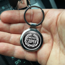 Top Quality 6 Models Mini Cooper Metal Keychain with Epoxy Logo Perfect ... - £10.90 GBP