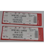 CHEAP TRICK OTTAWA 2 TICKET STUBS DAY OF STAGE COLLAPSE BLUESFEST 2011 C... - £11.78 GBP