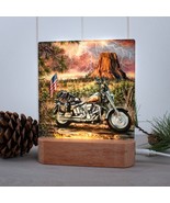 Motorcycle Open Road Led Tabletop Night light - $53.32 CAD