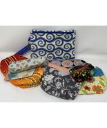 Handmade Quilted Zipper Pouches Lot of 8 NWOT - $43.39 CAD