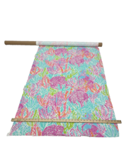 Lee Jofa Lilly Pulitzer Lets Cha Cha Tiki Shorely High End Fabric 2.7 Yards 33&quot;W - £95.28 GBP