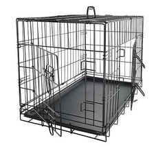 Four Paws Deluxe Dog Crate Single Door For Medium Size Dogs 36&quot;L x 22&quot;W x 25&quot;H - £22.06 GBP