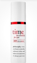 PHILOSOPHY Time In A Bottle For Eyes 100% In Control 15 ml/.5oz New In Box - $984.63 MXN