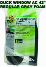 INSULATING FOAM SEAL for Window Air Conditioner 42&quot; AC Insulation DUCK 1... - $26.03