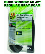 INSULATING FOAM SEAL for Window Air Conditioner 42&quot; AC Insulation DUCK 1... - $36.55 CAD