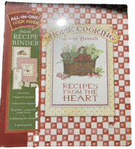 Deluxe Recipe Binder - Home Cooking: Recipes From the Heart ~NEW - £20.00 GBP