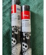 Disney Nightmare Before Christmas  Wrapping Paper 100 Sq Ft - €17,22 EUR