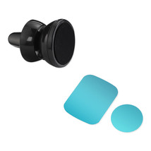 [Pack Of 2] Reiko Universal Air Vent Magnetic Car Mount Phone Holder In Black - £18.76 GBP