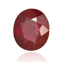 Ruby Gemstone Cushion Natural Red Color Loose Real 1.98 Carat Treated Genuine - £179.85 GBP