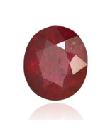 Ruby Gemstone Cushion Natural Red Color Loose Real 1.98 Carat Treated Ge... - £177.76 GBP