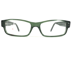 Morgenthal Frederics Eyeglasses Frames COL 844 NICO Green Rectangular 54-15-135 - £70.43 GBP