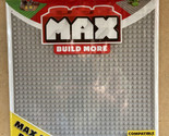 Max Build Base Plate Building Block Color Gray Major Brand Compatible 10... - $4.99