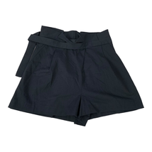 Zara Trafaluc Collection Women&#39;s Blue Paper Bag Shorts Size Medium - £28.72 GBP