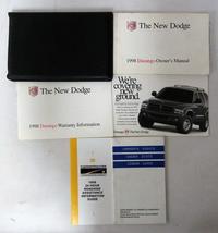 1998 Dodge Durango Owner&#39;s Manual [Paperback] Chrysler Corporation - $24.06