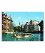 Emperors Canal Amsterdam Netherlands Postcard - $7.00