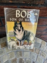 Vtg Bob Son of Battle Alfred Ollivant 1898 First Edition Antique Dog Book HCDJ - £18.67 GBP