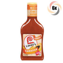 6x Bottles Lawry&#39;s Hawaiian Marinade | With Tropical Fruit Juices | 12oz - $51.48