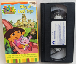 Dora the Explorer: City of Lost Toys (VHS, 2003, Nick Jr, Paramount) - $10.99