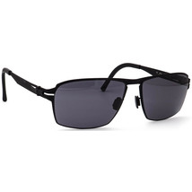 Ovvo Optics Polarized Sunglasses 2774 c 50 Matte Black Square Metal 61 mm - £160.72 GBP