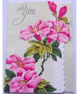 Vintage Greetings Inc. For You  Floral Gift Card - $2.99