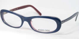 Romeo Gigli RG143 448 Blue /WHITE /MAUVE Eyeglasses Glasses 49-18-140mm Italy - $82.88