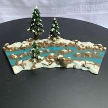 Dept 56 Mill Creek Curved Section General Christmas Village Accessory 1996 - $34.65