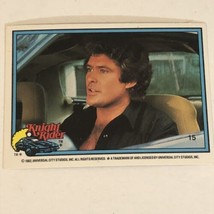 Knight Rider Trading Card 1982  #15 David Hasselhoff - £1.55 GBP