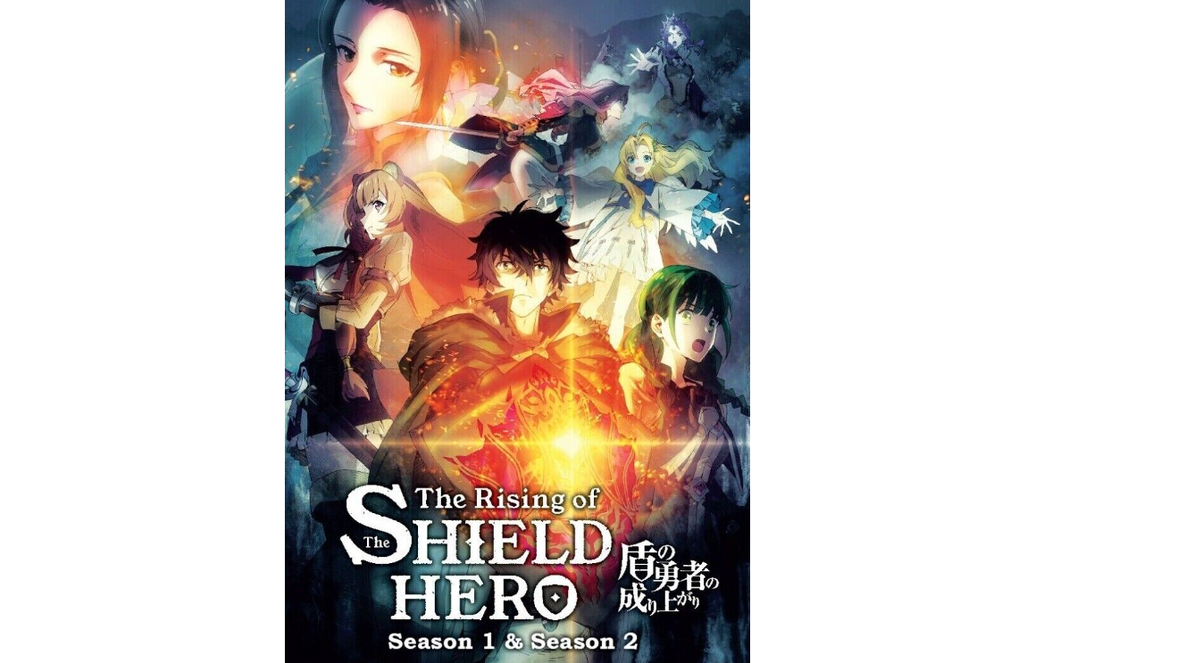 DVD The Rising of The Shield Hero Season 1&2 Eps 1-38END English Dub All Region