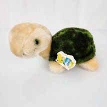 Dakin plush Timothy Turtle stuffed animal vintage soft toy 7&quot; 80&#39;s 1982 NEW - £22.59 GBP