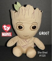 2018  Marvel Guardian of the Galaxy GROOT Ty Beanie Baby - $5.95