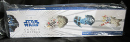 STAR WARS Cookie Cutters Set Vehicles Millennium Falcon Death Williams-Sonoma - $35.49