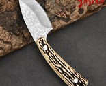 Mini Hunting Knife Fixed Blade Scabbard Outdoor Fishing BBQ Camping Home... - $12.67