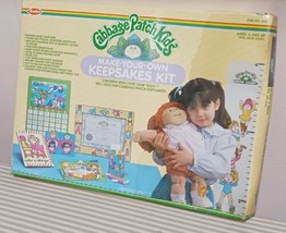 80s Toys - Cabbage Patch Kids Make Your Own Keepsakes Kit - Complete Never Used! - $25.00