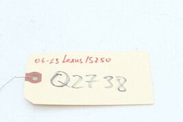 06-13 LEXUS IS250 FUSE RELAY BOX COVER Q2738 image 12
