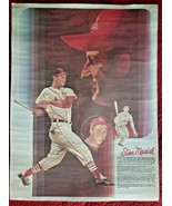 1970s St Louis Cardinals Stan Musial Coca Cola Coke Baseball Poster NOS 136 - £20.28 GBP