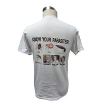 Know Your Parasites Political Graphic T-Shirt – Gildan DryBlend – Size S... - $24.95