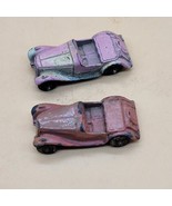 Tootsie toy MG TD Roadster Pink &amp; Red 2&quot;  - £9.29 GBP