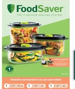 FoodSaver FA3SC358-000 Fresh Containers Set - 3 Piece - $1,126.72 MXN