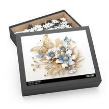 Personalised/Non-Personalised Puzzle, Floral, awd-242, (120, 252, 500-Piece) - £19.87 GBP+