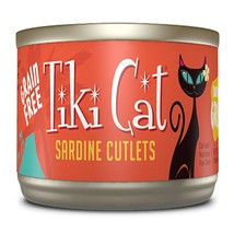 Tiki Pet Cat Tahitan Grill Sardine 2.8oz. (Case of 12) - £27.65 GBP