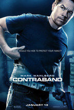 CONTRABAND 27X40  ORIGINAL DOUBLE SIDED MOVIE POSTER  VERY FINE COND. - $150.16 MXN